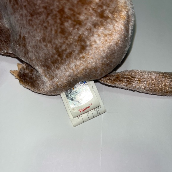 Tiptoe - Ty Beanie Babies - Vintage Collection 99 w/ Errors - Hologram Tush Tag - Picture 3 of 5